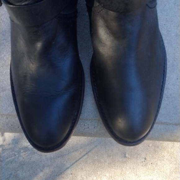 Lucchese Spirit Womens Boots Side Zip Thripple Strap size 9 - Picture 4 of 13